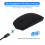 Mouse wireless reîncărcabil pentru MacBook Pro/Air, mouse Bluetooth pentru laptop/PC/Mac/compatibil cu iPad Pro/Computer 6