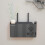 Ασύρματο Wifi Router Ράφι Αποθήκευσης Επιτοίχιο ABS Organizer Γκρι 4