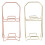 Guangmc 2PCS Sponge Holder Makeup Puff Rack Display Stand 1