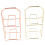 Guangmc 2PCS Sponge Holder Makeup Puff Rack Display Stand 4