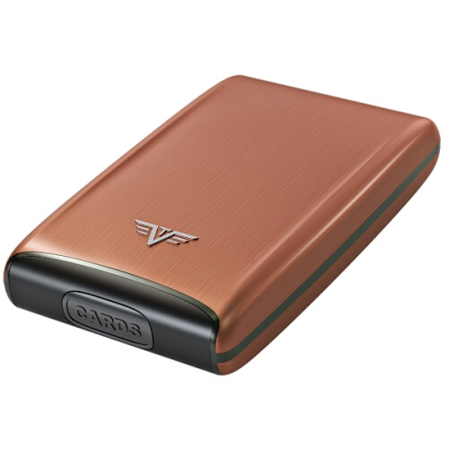 Θήκη για κάρτες - Tru Virtu Razor Coffee to Go / Rust κόκκινο καφέ Χωρίς RFID