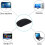 Mouse wireless reîncărcabil pentru MacBook Pro/Air, mouse Bluetooth pentru laptop/PC/Mac/compatibil cu iPad Pro/Computer 5