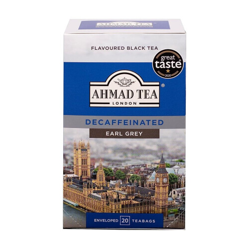 2pcs Decaffeinated Earl Grey 20 Tagged Aluminium Envelopes 2