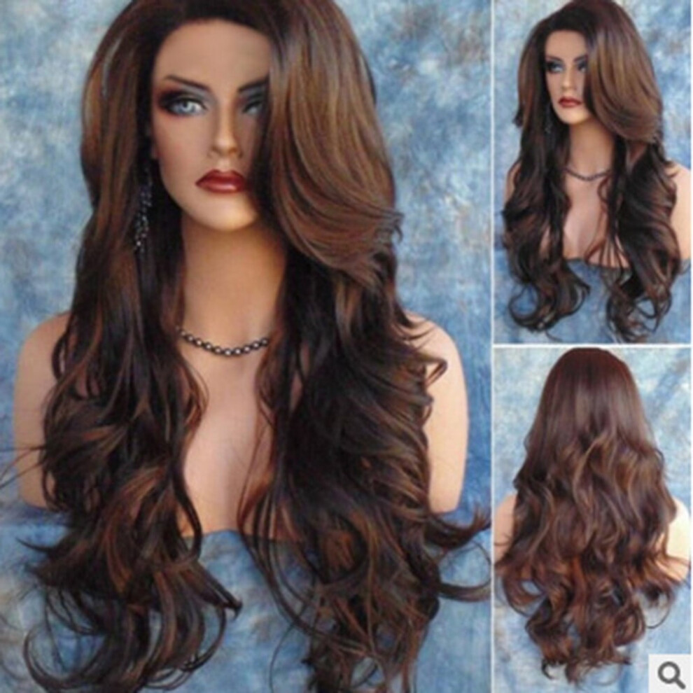 Wigs for Women Wavy Syntheic Loose Wig Curly Women Long Natural Wigs Black Front Wig Full Hair wig Wigs Human Hair