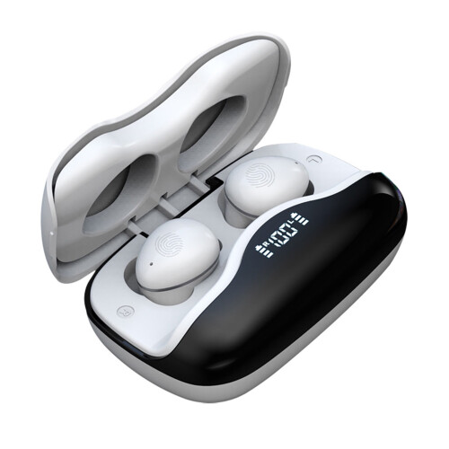 EQWLJWE Ασύρματα ακουστικά Bluetooth5.0 Μίνι ακουστικά Στερεοφωνικά ακουστικά Ακουστικά 1