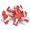 40 pcs/pack small clothespins with heart 25 mm 3
