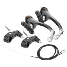 Mountain Bike Brake Pad Handle Biking Accessories Brakes Calipers Electric Horn Metal