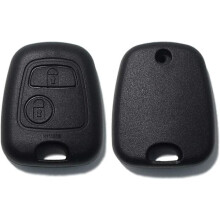 Replacement Key with Screws, 2-Button Remote Compatible with Citroen C1 C2 C3 C4 C5 Xsara Picasso Saxo Berlingo, Toyota Aygo, Peugeot 103 106 107 206