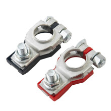 2Pcs Battery Terminal Connectors for Automobile, Truck, Caravan, Truck Battery, Good Contact, Corrosion Resistance