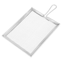 Glaze Sieve Strainer Soil Filter Mesh Garden Sifter for Rocks Pottery Glazes Mud with Handle