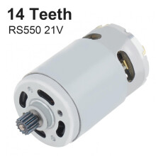 Rs550 DC Motors 14 teeth 21v 8.2mm 25000rpm gear micro drill motor high torque gear box for electric drill/Saw