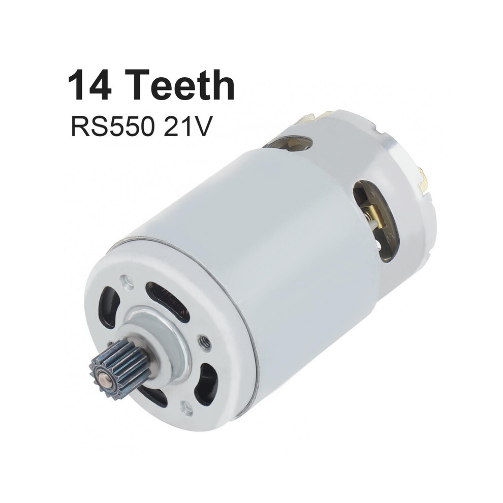 Rs550 Dc Motors 14 Teeth 21V 8.2Mm 25000Rpm Gear Micro Drill Motor High Torque Gear Box For Electric Drill/Saw 9071309693867