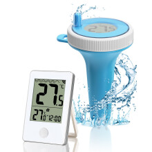 Abeden Digital Pool Thermometer with Digital Display Screen, Wireless Floating, Easy to Read, for Swimming Pools, Hot Tubs, Fish Tanks