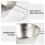 Mizh Camping Wine Cup Multi-function Water Bowl Convenient Makgeolli Bowl Camping Accessory 4