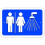 Unisex Shower Sign 1