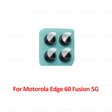 3-5 stuks zachte glasvezel lensbeschermers voor Motorola Edge60 5G, compatibel met Moto Edge60Fusion/Pro2025, HD-film