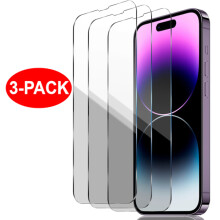 3-PACK - kompatibelt med iPhone14Plus Härdat glasskärmskydd Transparent kompatibelt med iPhone14Plus