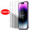 3-PACK - συμβατό με iPhone14Plus Προστατευτικό οθόνης από σκληρυμένο γυαλί Διαφανές 1