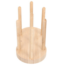 Distributeur de gobelets en bois et en plastique, support de cuisine, support de rangement pour gobelets jetables et gobelets en papier.