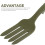 2 Pcs Silicone Fork Noodles Multi-function Food Fork Green Forks Kitchen Gadget Food Fork Salad Fork 6