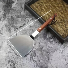 Spatule Ă frire DEKAXID en acier inoxydable, racloir Ă crĂŞpes et fruits, retourne-flapjack, compatible avec les plaques de cuisson en fonte, outil