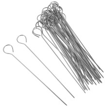 50 brochettes à viande pour barbecue, idéales pour la cuisson de la dinde ou à la poêle.