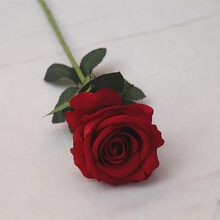 Fleurs artificielles, fausses roses en soie, composition florale réaliste pour mariage, fête, maison ou bureau