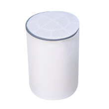 Sac de lavage cylindrique double couche épais, résistant à la déformation, pour machine à laver domestique