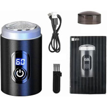 Sopami Mini Electric Shaver, New Fast Charging Digital Display Mini Shaver{DB} All Plastic