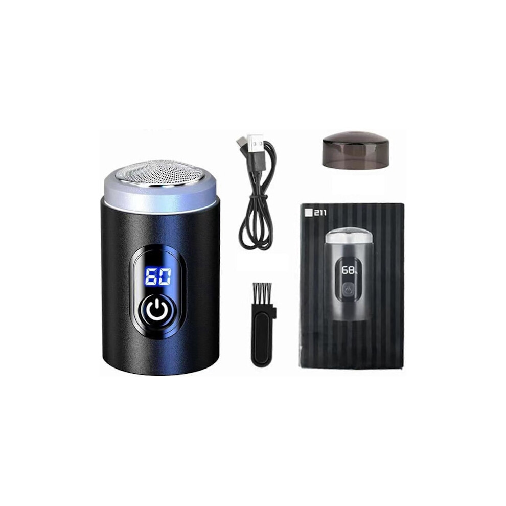 Sopami Mini Electric Shaver, New Fast Charging Digital Display Mini Shaver{DB} All Plastic