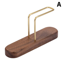 Porte-filtres à café en bois, porte-filtres à papier filtre