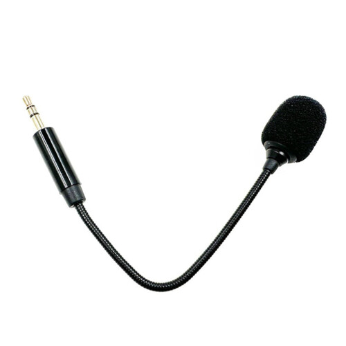 Microphone de jeu professionnel à perche, connecteurs plaqués or 3,5 mm