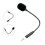 Microphone de jeu professionnel à perche, connecteurs plaqués or 3,5 mm 3
