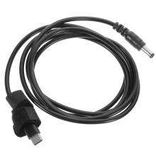 USB C típusú - 5,5 mm x 2,1 mm 12 V-os töltőkábel töltőkábel adapterkábel
