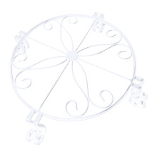 Offres du Cyber Monday 2024 : Support à fleurs Viflosae en fer forgé, petit modèle, support de table à un niveau, support pour pot de fleurs sur
