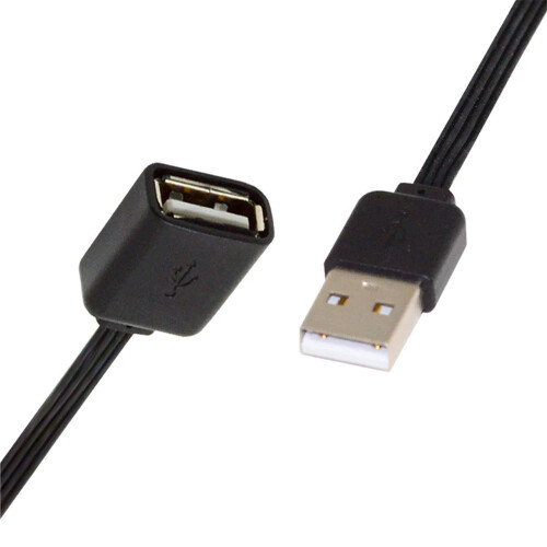 FOR13cm USB2.0 τύπου-A αρσενικό σε τύπου-A αρσενικό θηλυκό καλώδιο δεδομένων FPC επίπεδο