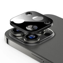 Camera Glass Protector Compatible with iPhone 11 12 13 14 15 16 Pro Max Plus Mini, Rear Lens Tempered Glass Film