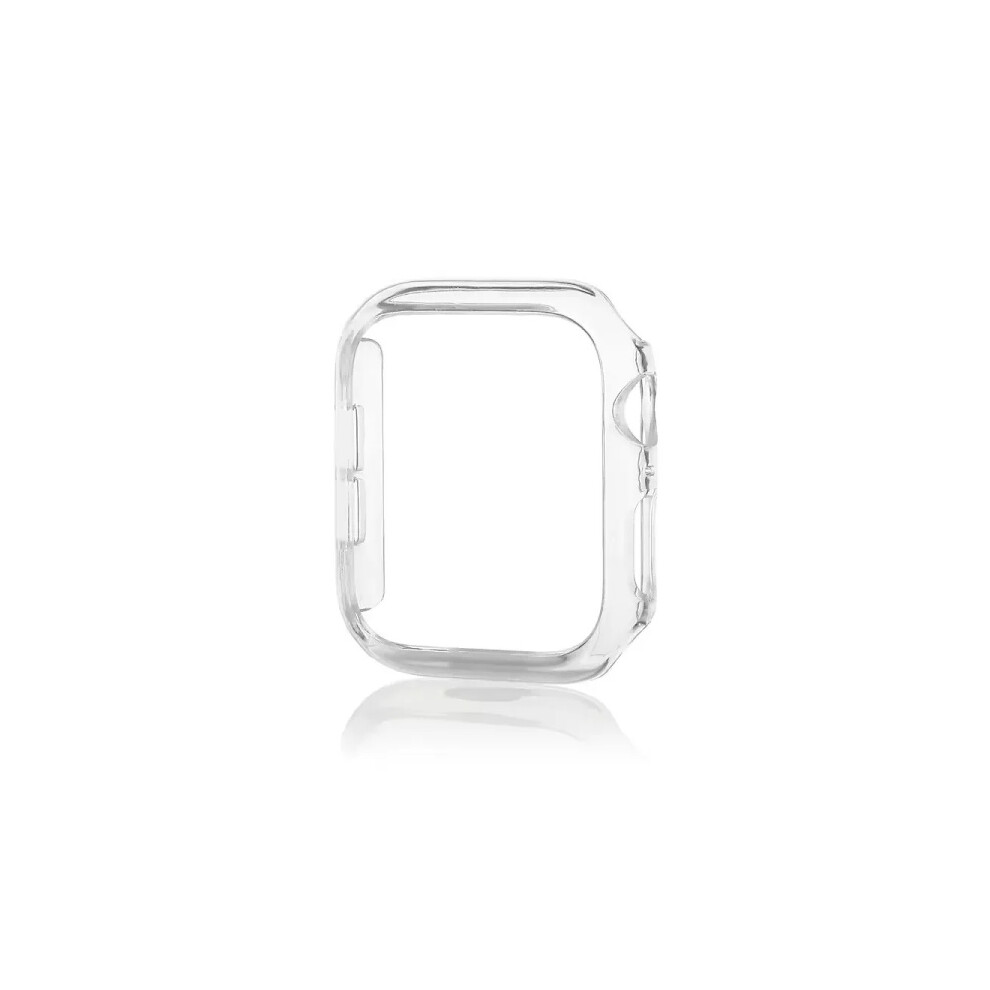 Case For Compatible With Apple Watch S10-46/42/45/41/44/40/38Mm, Transparent Pc Protection Bumper For Iwatch Series 10,9,8,7,Se,6,5 9083649975251