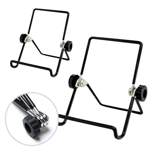 Leke 2pc Solar Panel Stand Foldable Mounting Bracket Adjustable Supporter Holder 2