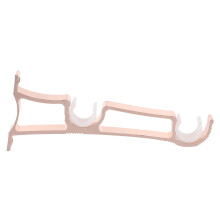 Curtain Rod Bracket Thickened Double Pole Bracket Heavy Duty Curtain Rod Stand