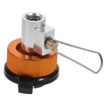 Propane Tank Adapter Camping Gas Converter Leakproof Connection with Pressure Release Button
