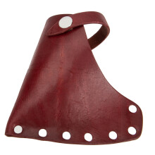 Leather Hatchet Sheath with Blade Edge Protection for Camping and Hiking, Durable Axe Head Cover