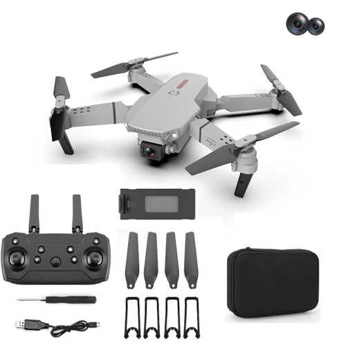 Πτυσσόμενο Drone με Διπλή Κάμερα FPV HD 1080P, Διατήρηση Υψομέτρου, Λειτουργία Headless,