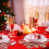Namzi - Set de 6 sets de table Flocon de neige, 43 cm, Décorations de Noël (Or) 2