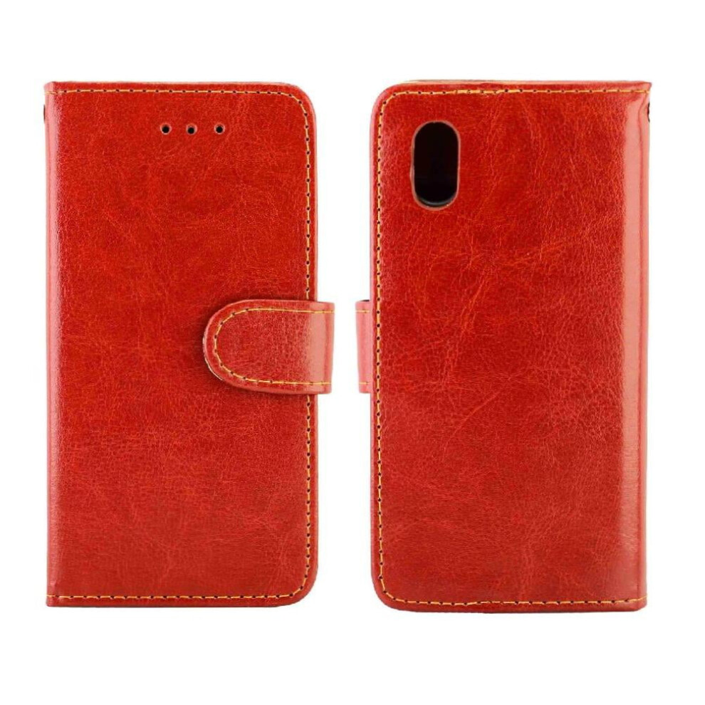 Flip Case For Compatible With Samsung Galaxy A01 Core/ M01 Core Card Holder Magnetic Closure Pu Leather Kickstand Shockproof 9395123001111