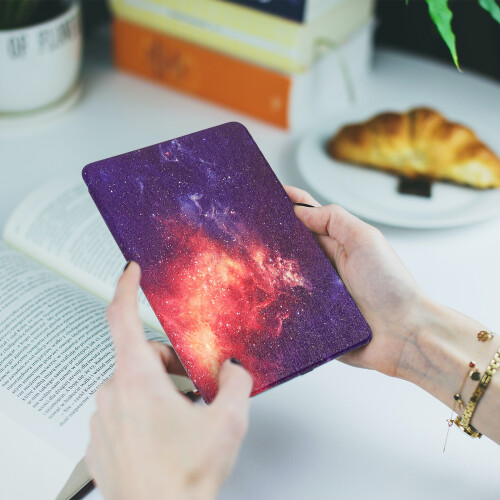 E- Reader Cover Sky Printed E- book Printed Case Compatible for 2018 2
