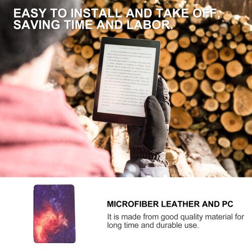 E- Reader Cover Sky Printed E- book Printed Case Compatible for 2018 1