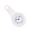 Waterproof Wall Clock Bathroom Mute Wall Clock Suction Cups Hanging Clock (White without Battery) 4