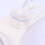 Waterproof Wall Clock Bathroom Mute Wall Clock Suction Cups Hanging Clock (White without Battery) 7