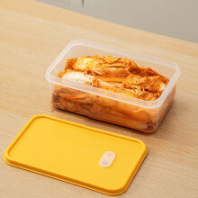 Contenitore per kimchi di grande capacità, ermetico per alimenti con coperchio, compatibile con il frigorifero, in offerta.